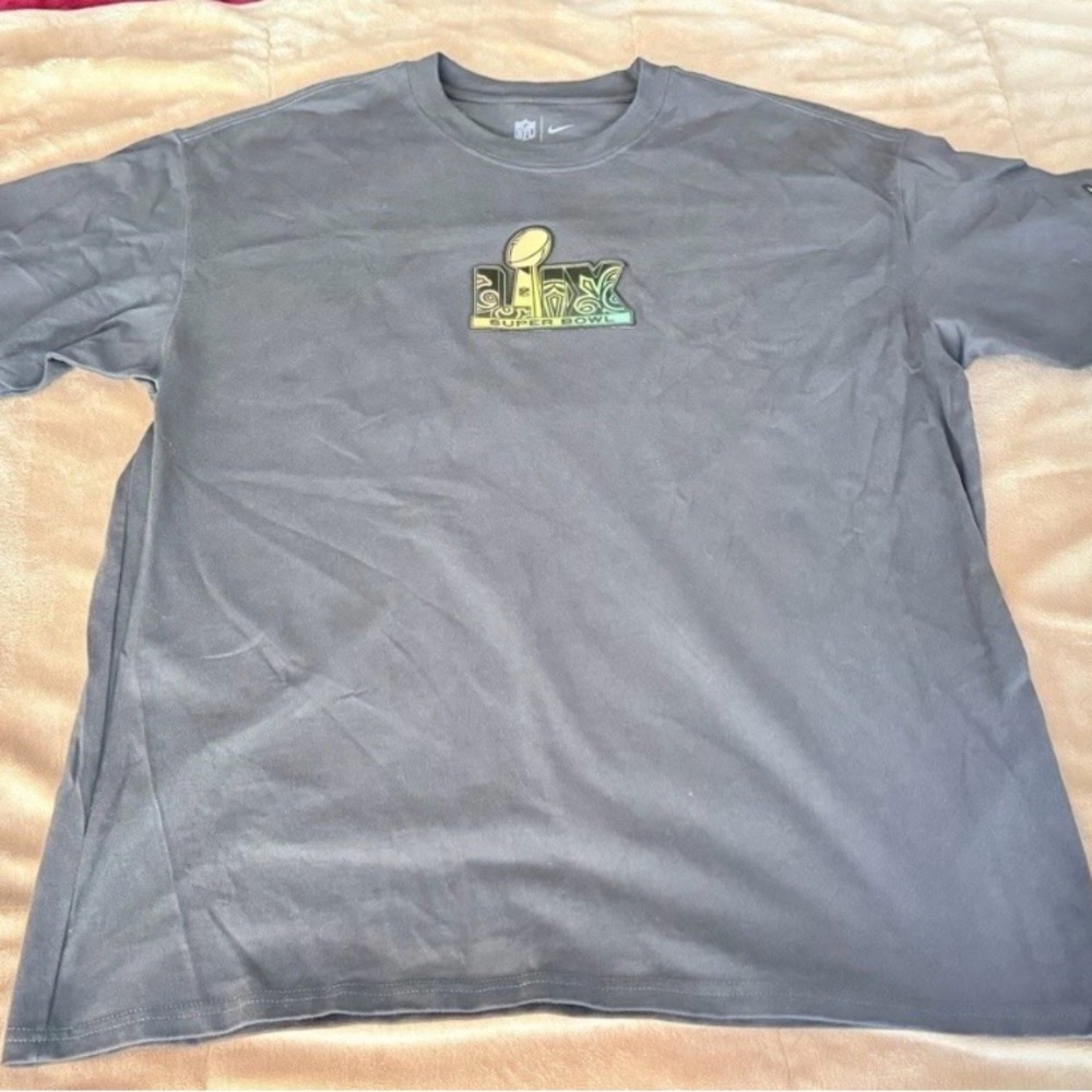 Nike LIX Super Bowl Anthracite Statement Max90 T Shirt